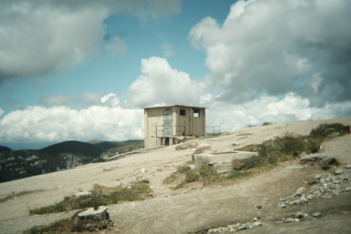 A small hut in Romania